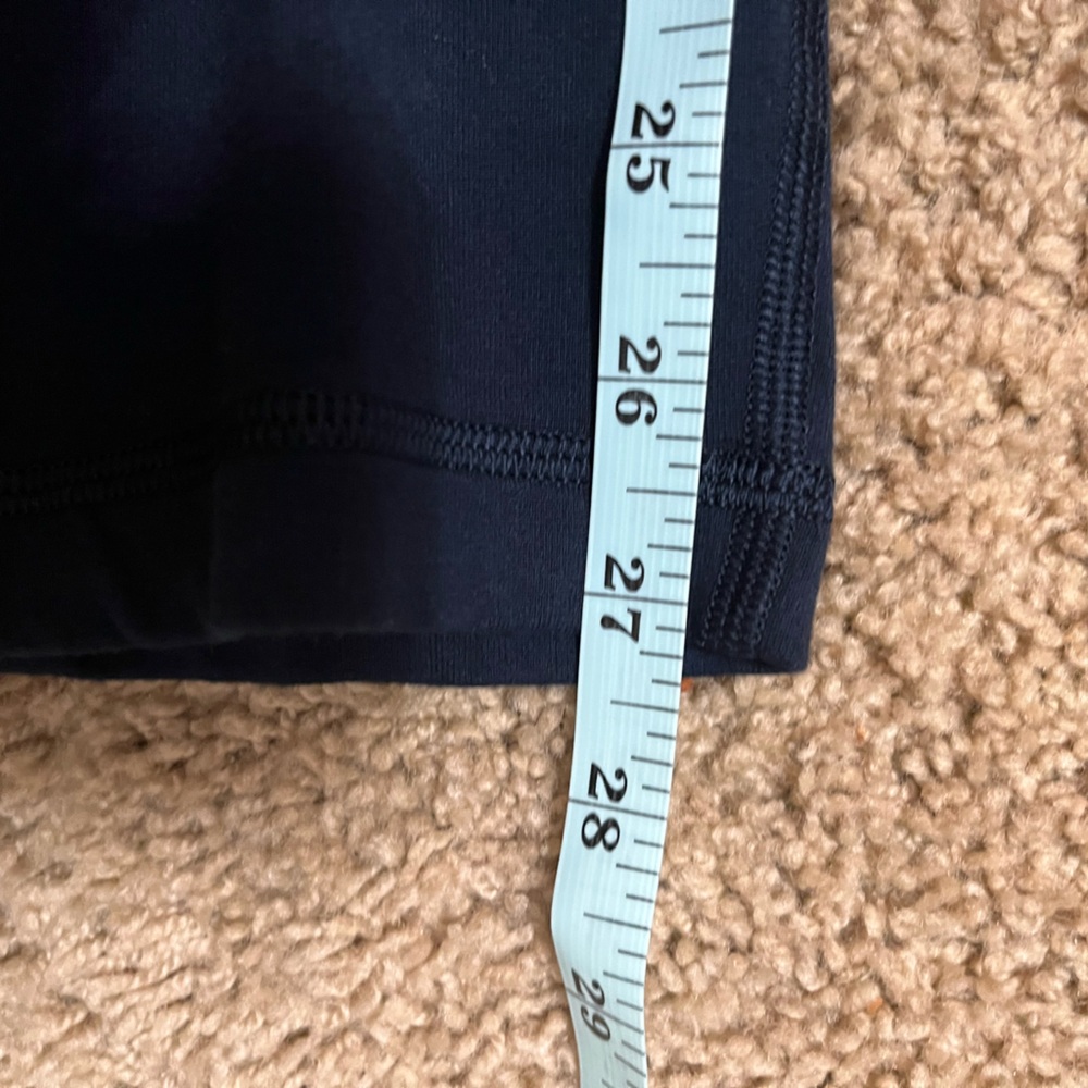 Lululemon Wunder Lounge Super High Rise Navy Tight 28” - Picture 9 of 10